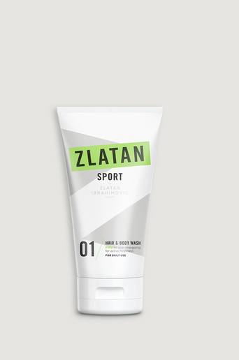 Zlatan Ibrahimovic Parfums Zlatan Sport FWD Hair&Body wash 150 ml Grå