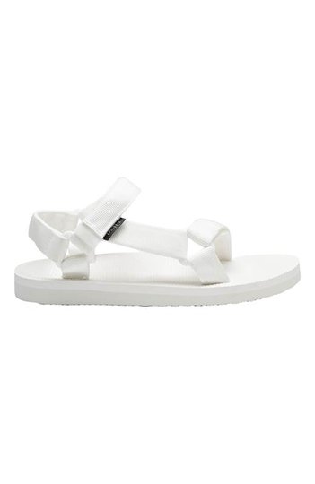 Duffy Sandal med reglerbara remmar Vit
