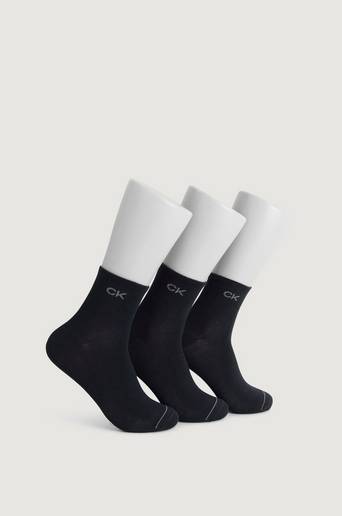 Calvin Klein 3-Pack Strumpor CK Men Short Sock 3P Svart