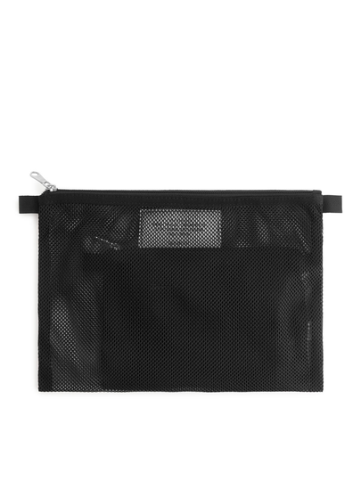 Mesh Travel Organisers - Black