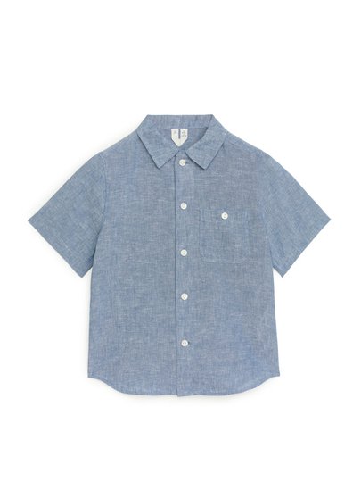 Short-Sleeved Shirt - Blue