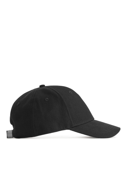 Wool Blend Cap - Black