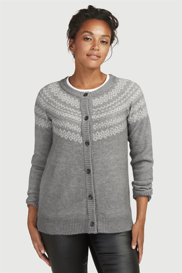 Stickad cardigan
