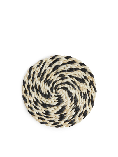 Jute Coasters Set of 4 - Black