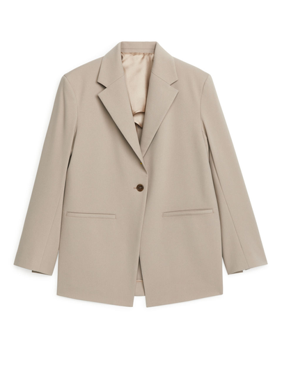 Oversized Blazer - White