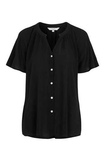 Cellbes Blus i crepe Svart