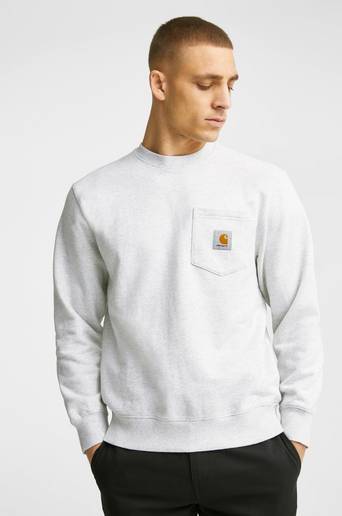 Carhartt WIP Sweatshirt Pocket Sweat Grå