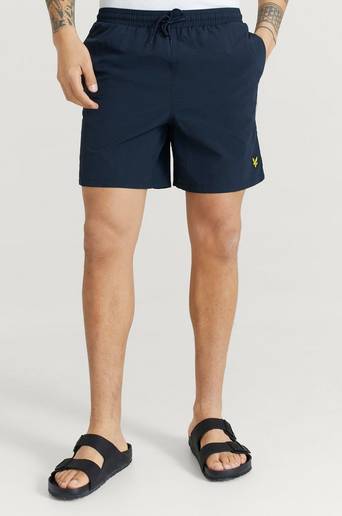 Lyle & Scott Badshorts Plain Swim Short Blå