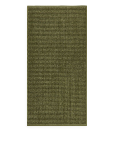 Jacquard Woven Hand Towel 50 x 70 cm - Green