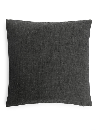 Linen Blend Cushion Cover 50 x 50 cm - Grey
