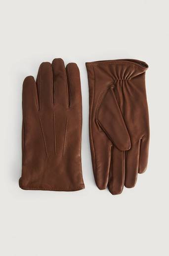 KAV Handskar Axel Leatherglove Brun