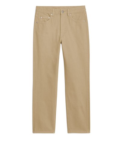 REGULAR Overdyed Jeans - Beige