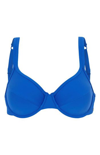 Cellbes Blå bikini-bh med bygel Blå
