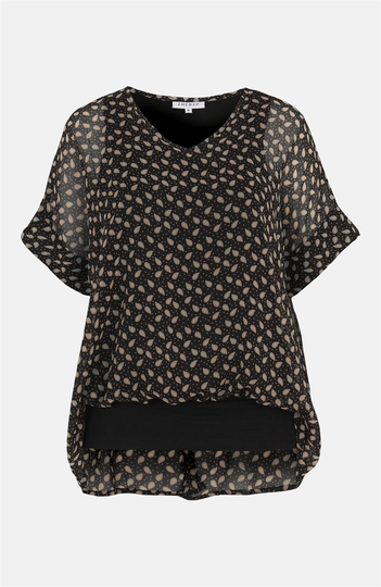 Blus med mudd Elly