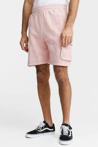 Nicce Shorts Garment Dye Mercury Jog Shorts Rosa