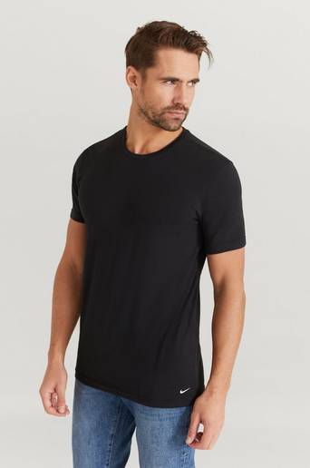 Nike T-Shirt S/S Crew Neck 2PK Svart