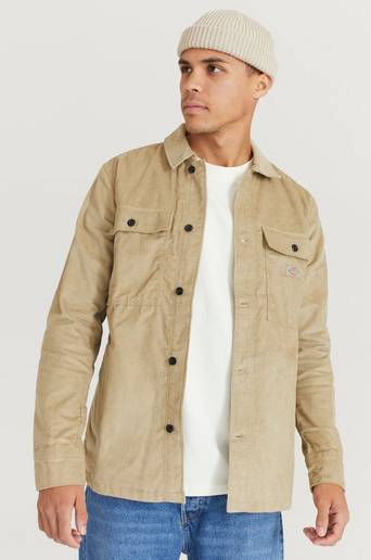 Dickies Overshirt Higginson Shirt Beige