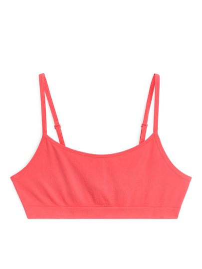Soft Seamless Top - Red