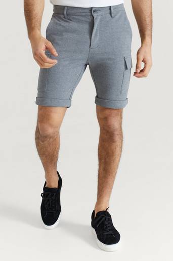 Studio Total Shorts Soft Cargo Shorts Grå