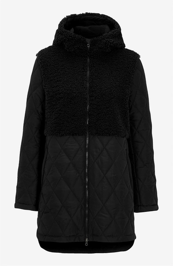 Quiltad jacka med pilédetaljer från Gabor