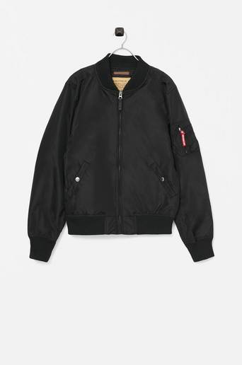 Alpha Industries Jacka MA-1 TT Kids Svart