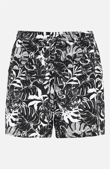 Shorts med resår i midjan