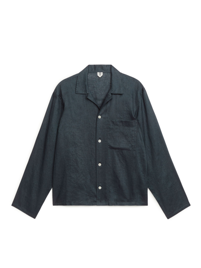 Linen Shirt - Blue