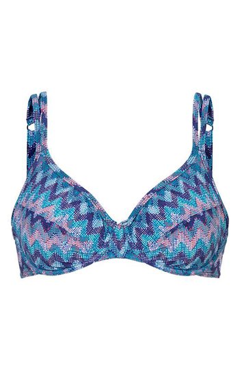 Cellbes Bikini-bh Turkos Sicksack