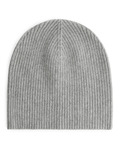 Cashmere Beanie - Grey