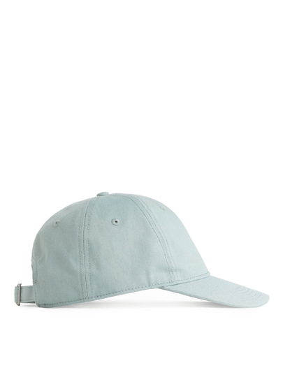 Cotton Twill Cap - Turquoise
