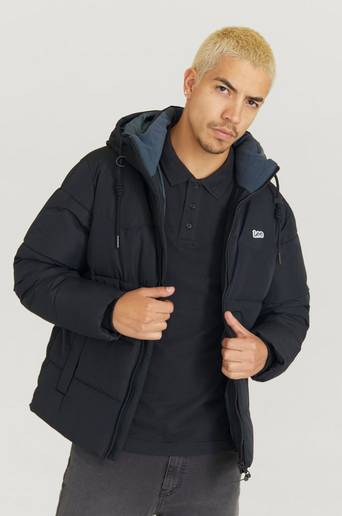 Lee Jacka Puffer Jacket Svart