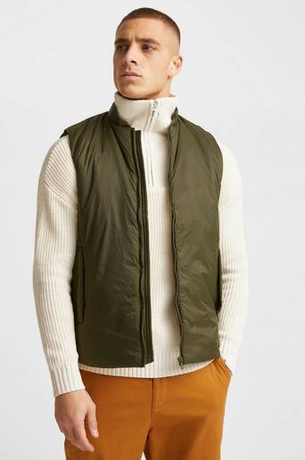 Studio Total Väst Recycled Padded Vest Grön