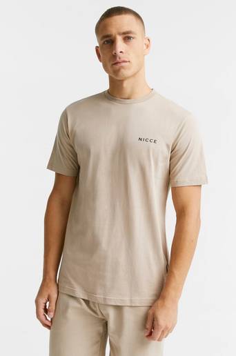 Nicce T-Shirt Chest Logo T-Shirt Brun