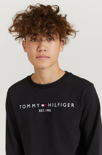 Tommy Hilfiger Sweatshirt Essential Sweatshirt Svart