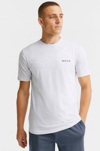 Nicce T-Shirt Chest Logo T-Shirt Grå
