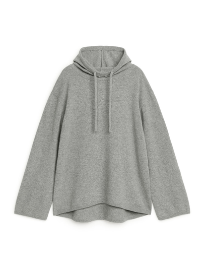 Cashmere Hoodie - Grey
