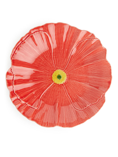San Raphael Wild Flower Centrepiece Plate, 40 cm - Pink