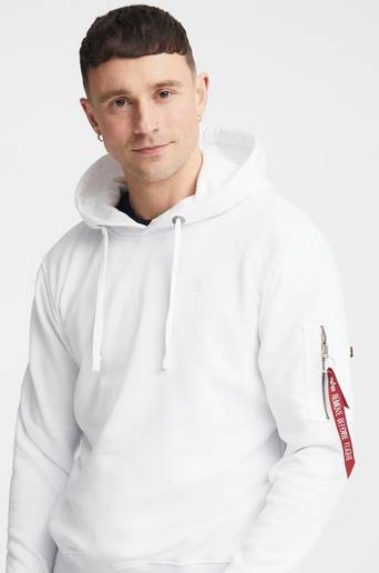 Alpha Industries HUVTRÖJA X-fit Hoody Vit