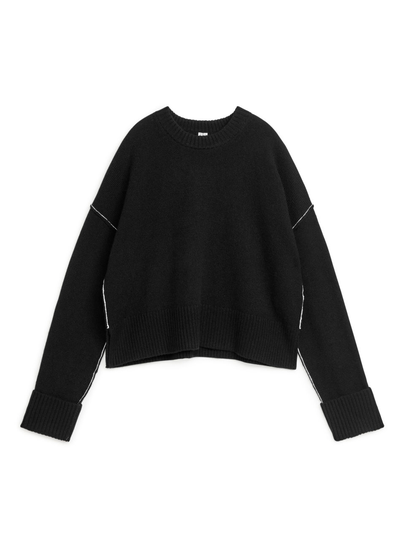 Wool Jumper - Black