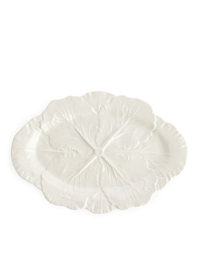 Bordallo Pinheiro Cabbage Platter 37 cm - White