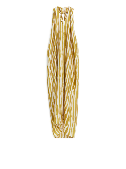 Halterneck Dress - Yellow