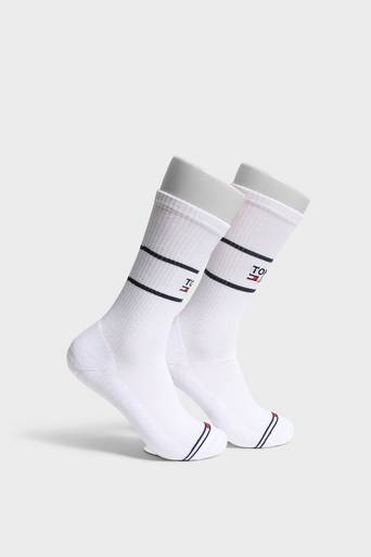 Tommy Hilfiger 2-Pack Strumpor TH Uni TJ Sock 2P Vit