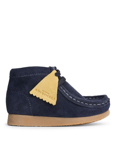 Clarks Wallabee Boots - Blue