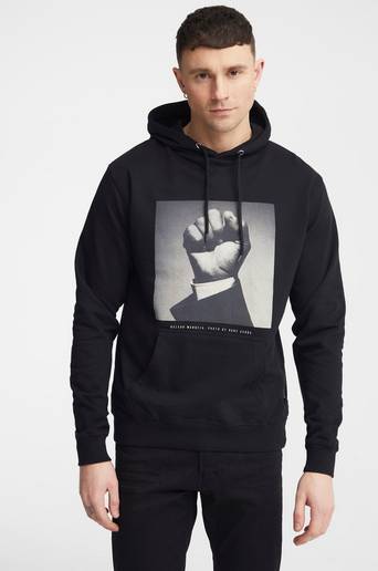 Dedicated Hoodie Falun Mandela Svart
