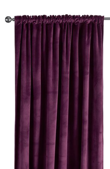 Cellbes Sammetsgardin 2-Pack Lila