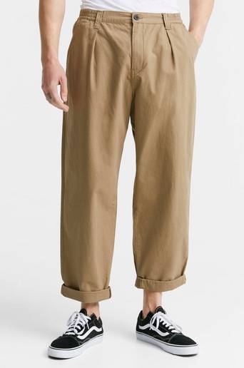 Dr.Denim Byxor Aston Pants Brun