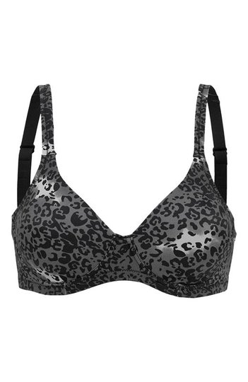 Cellbes T-shirt bh Julia Svart Leopard