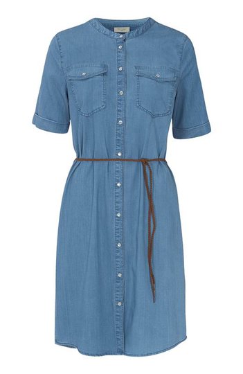 Freequent Jeansklänning Fia Blå denim