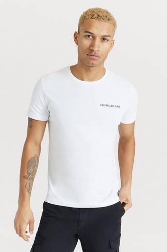 Calvin Klein Jeans T-shirt Chest Institutional Slim SS Tee Vit