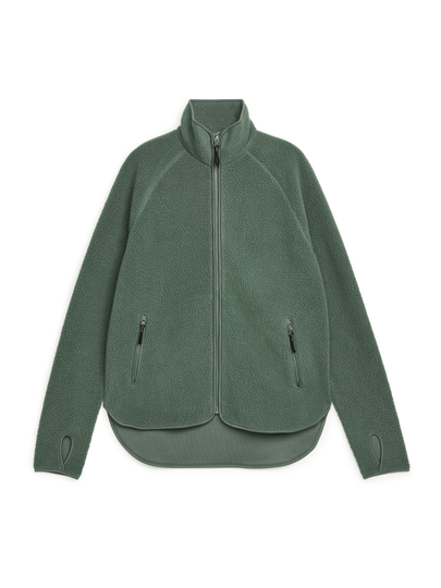 Fleece Zip Jacket - Green